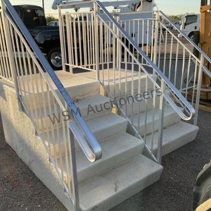 (2) FIBERGLASS STAIR CASES
