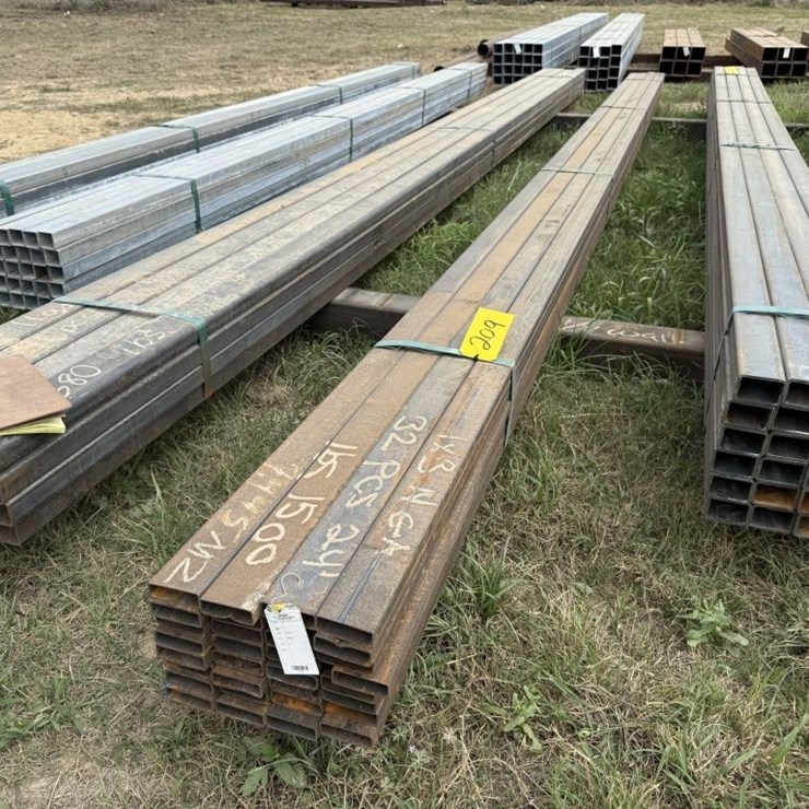 24FT HOT ROLLED 14GA 1X3X.083/.035 REC TUB 32PCS