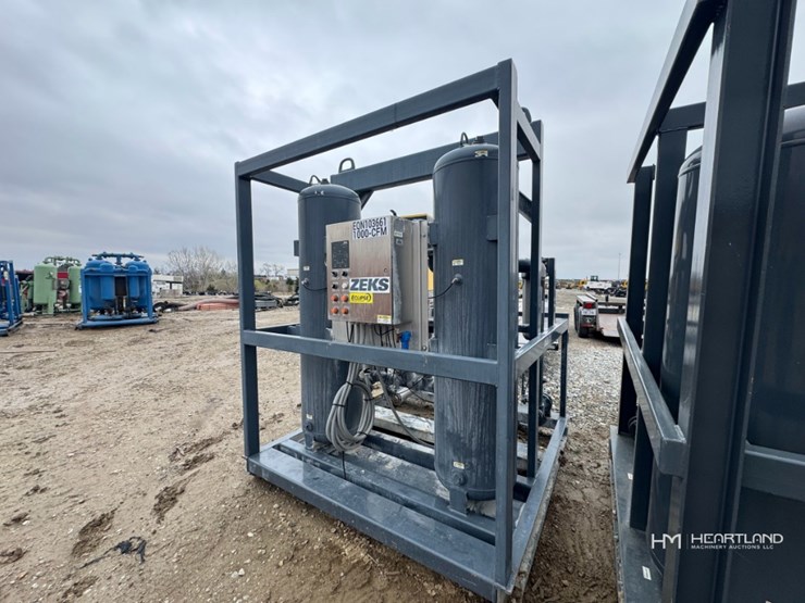 2019-zeks-1000cfm-eclipse-skid-mounted-desiccant-air-dryer-system-image-1