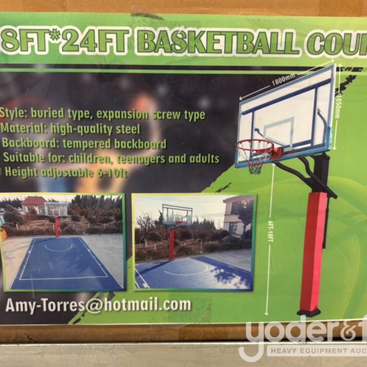 Unused Basketball Court