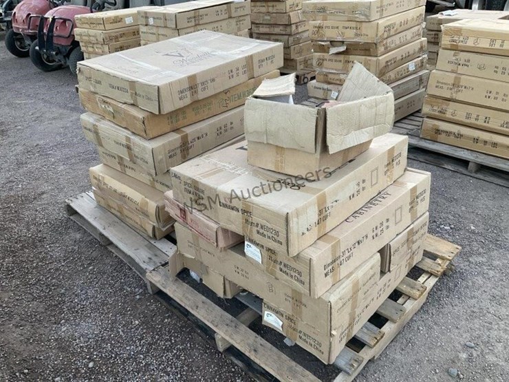 (2)-pallets-of-woodville-cinnamon-spice-cabinets-image-2