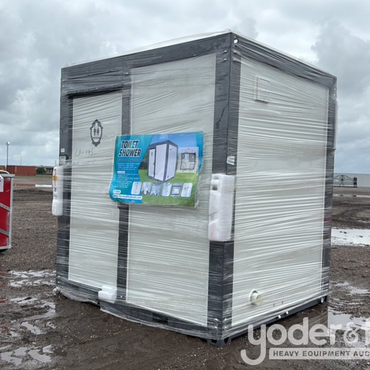 Unused 110V Portable Toilets c/w Shower