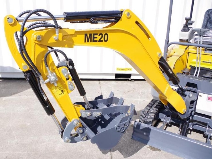 2026-sdlanch me20 mini-excavator, yanmar-diesel-engine,-swing-boom,-hydraulic-thumb,-unused-image-3