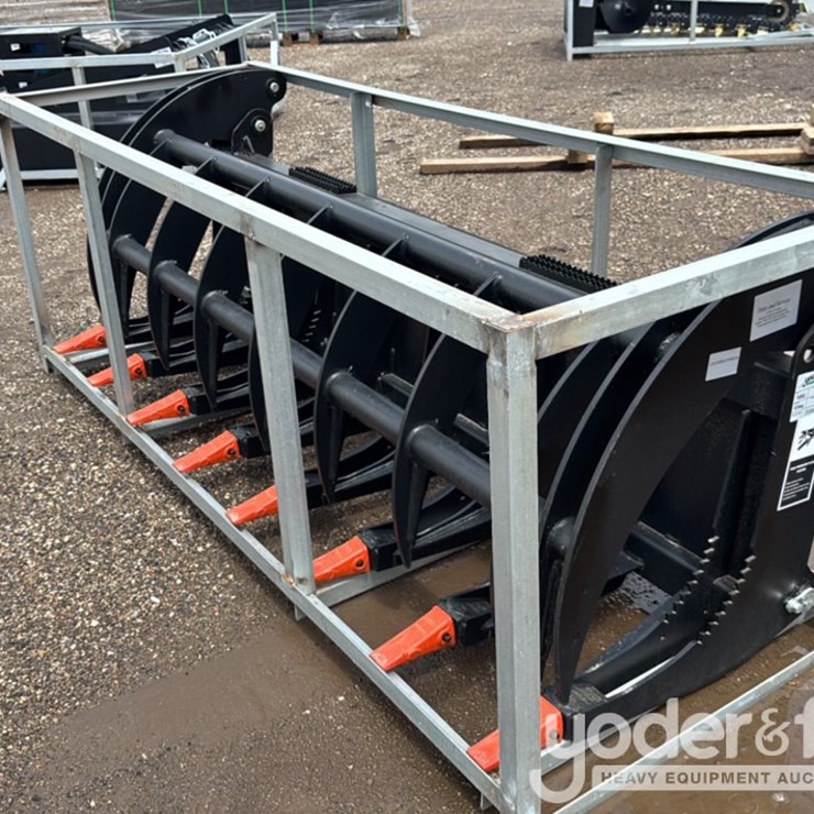 Unused 78" Heavy Grass Fork Grapple to suit Skidsteer