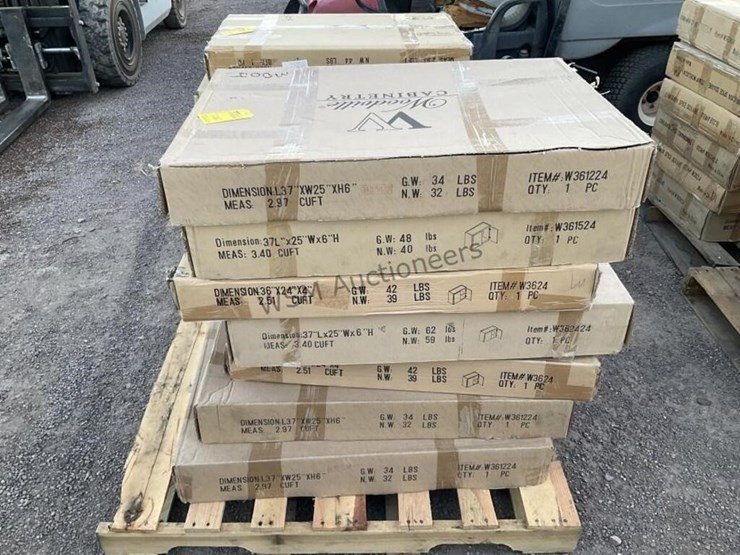 (2)-pallets-of-woodville-cinnamon-spice-cabinets-image-3