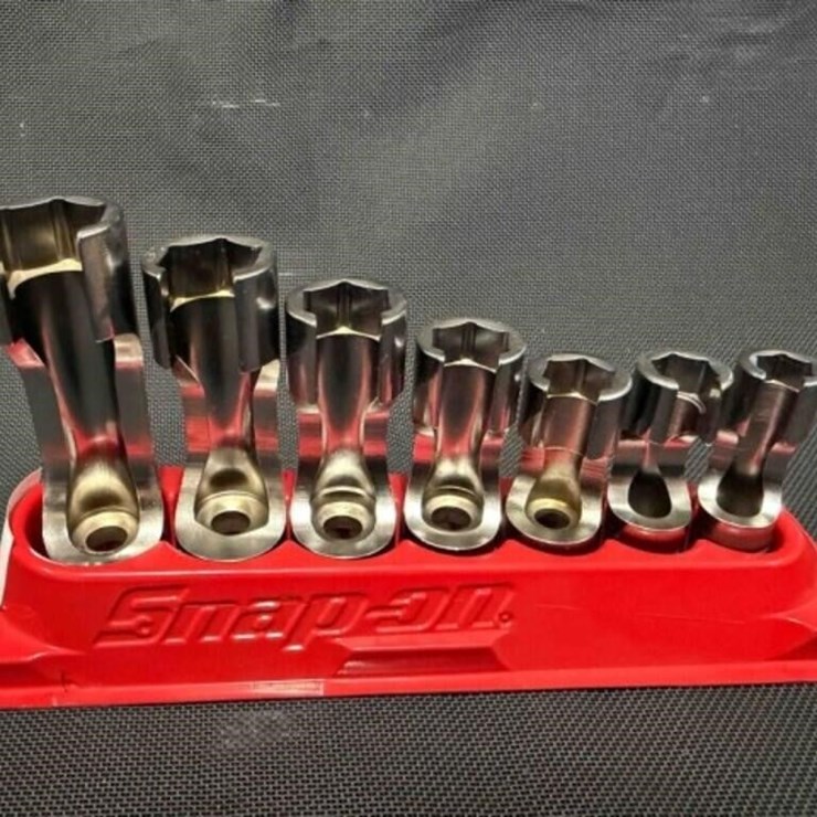 Snap-On 6-pt flair nut socket set