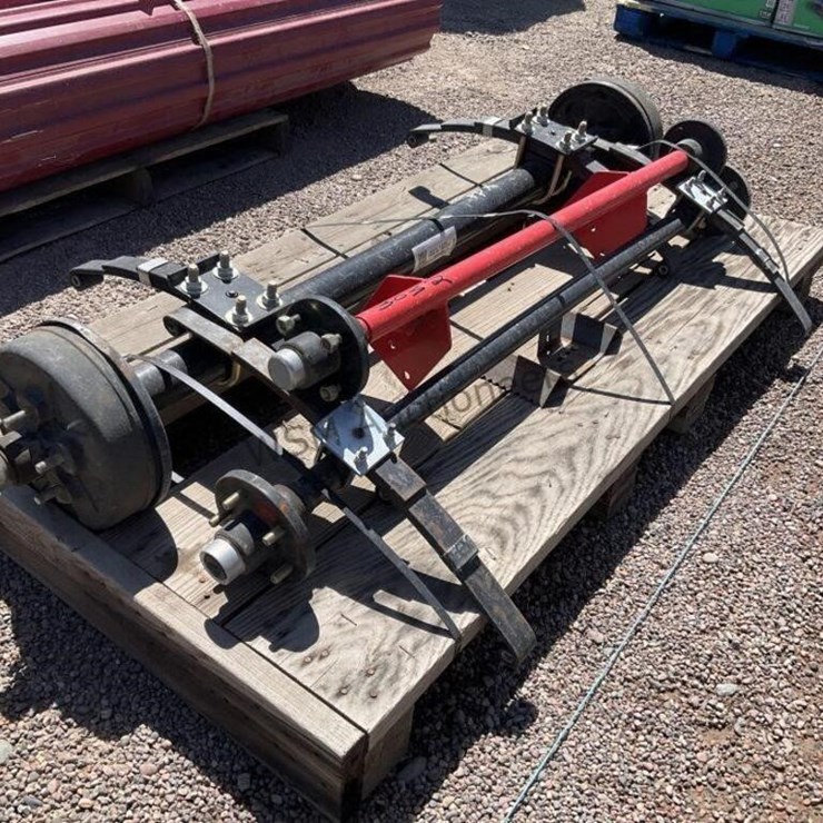 (3) TRAILER AXLES