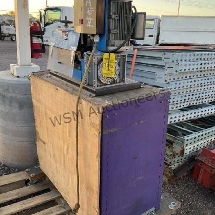 BLUEROCK WS-212 WIRE STRIPPER ON CART