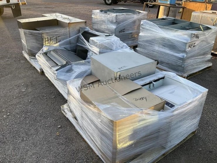 (3)-pallet-of-asst-filing-cabinets-&-printers,-image-1