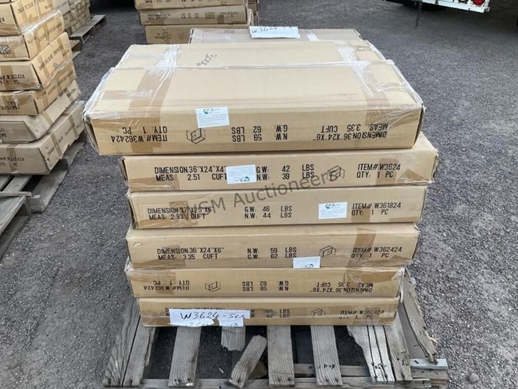 (2)-pallets-of-woodville-cinnamon-spice-cabinets-image-3