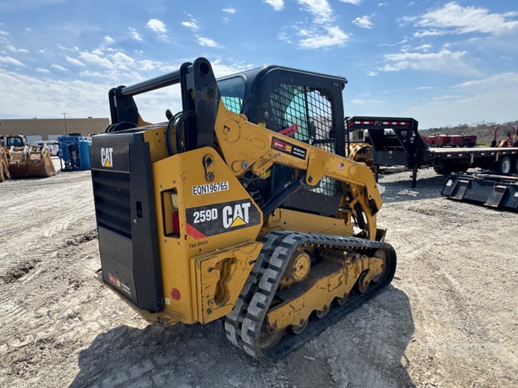2018-caterpillar-259d-two-speed-compact-track-loader---needs-new-engine-image-3