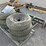 (2)-5-lug-trailer-axles-w/-(6)-tires-&-wheels-image-2