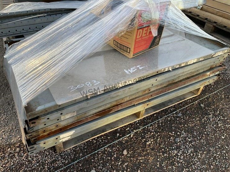 (2)-pallets-of-asst-steel-shelving-image-7