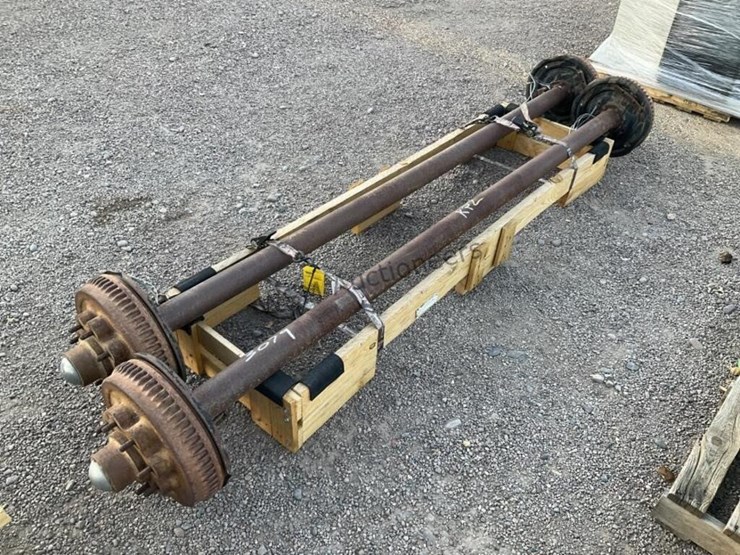 (2)-8-lug-trailer-axles-image-1