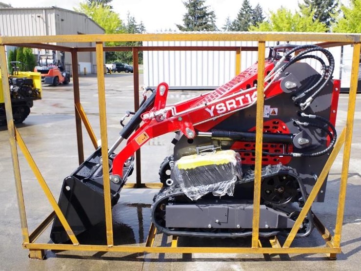 2026-agt-industrial-ysrt14-stand-on-mini-skid-steer-loader,-6"-track-belts,-32"-bucket,-unused-image-5