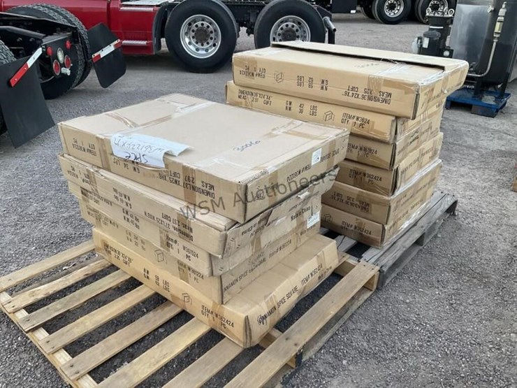 (2)-pallets-of-woodville-cinnamon-spice-cabinets-image-1