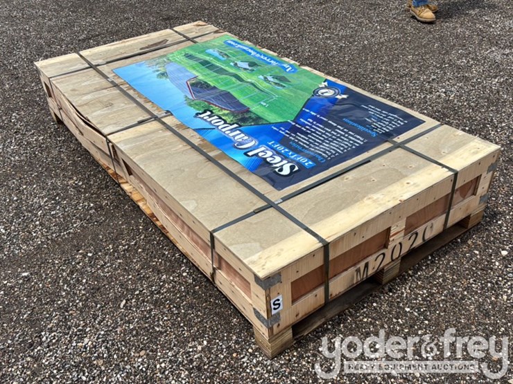 unused-steel-carport,-single-trussed-galvanized-tube-image-3