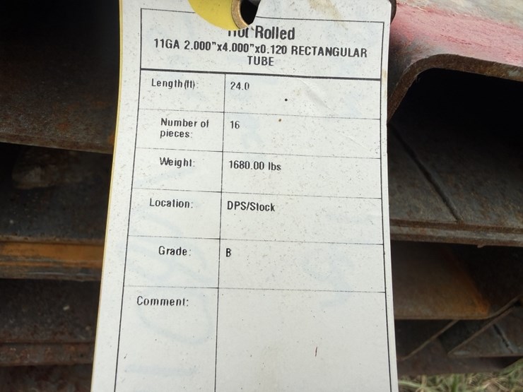 24ft-hot-rolled-11ga-2x4x.120-rec-tubing-16pcs-image-3