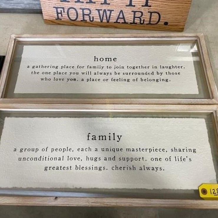 "family" & "home" Décor