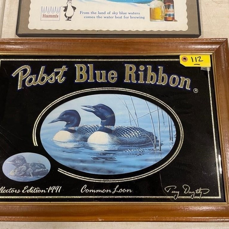 Pabst Blue Ribbon Common Loon Picture