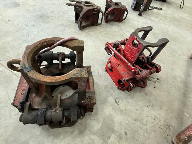 (1)-oil-country-125-ton-tubing-spider-(incomplete)-&-(1)-cavins-model-b-55-ton-dressed-tubing-spider-image-7