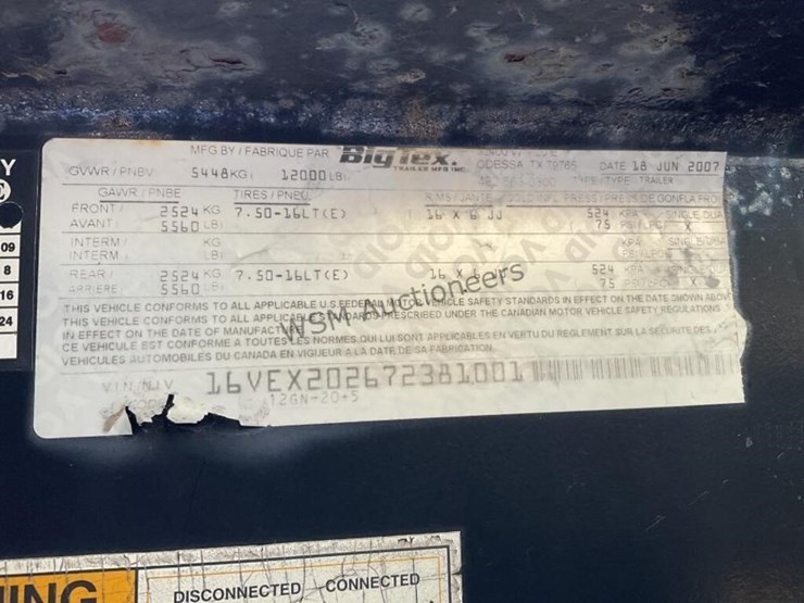 2007-big-tex-12gn-20+5-gooseneck-trailer-image-13