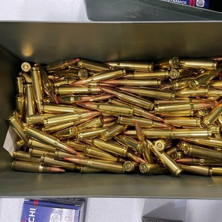 Ammo Can of loose 308 Match Ammo