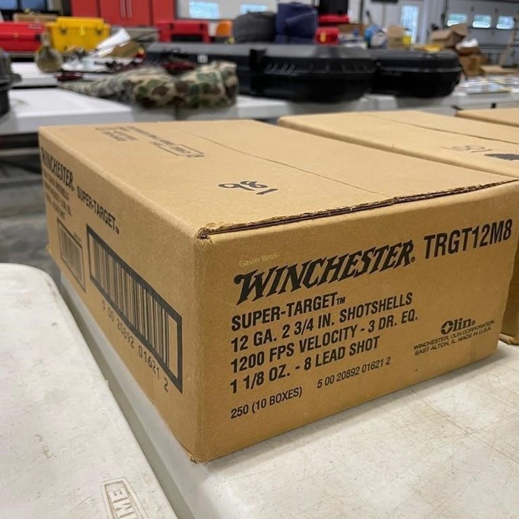 250 Rounds Winchester 12ga Ammo
