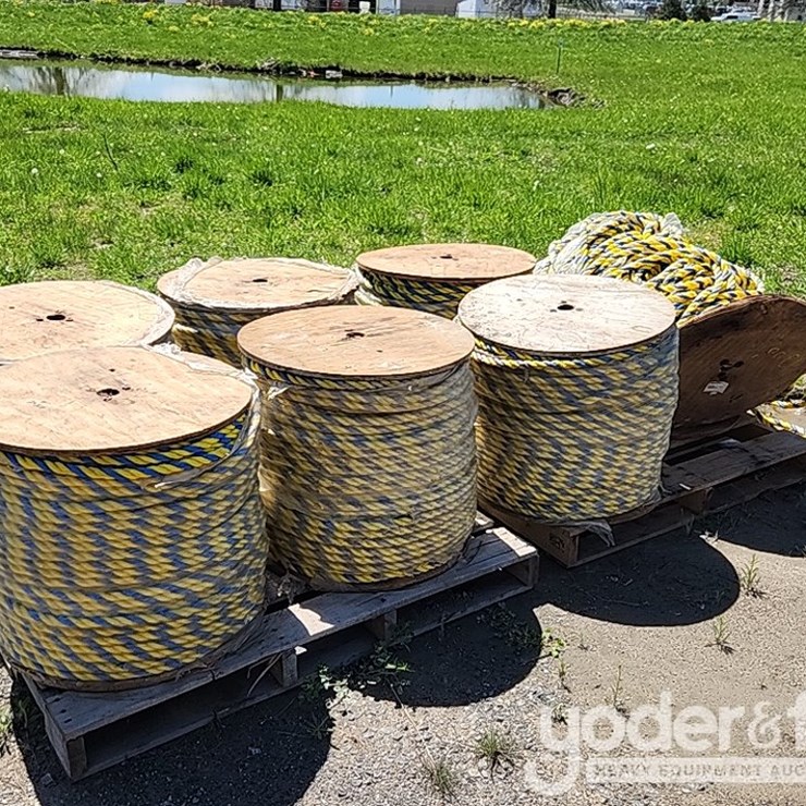 3/4" Spools of Rope, 200' Ea, (7of)