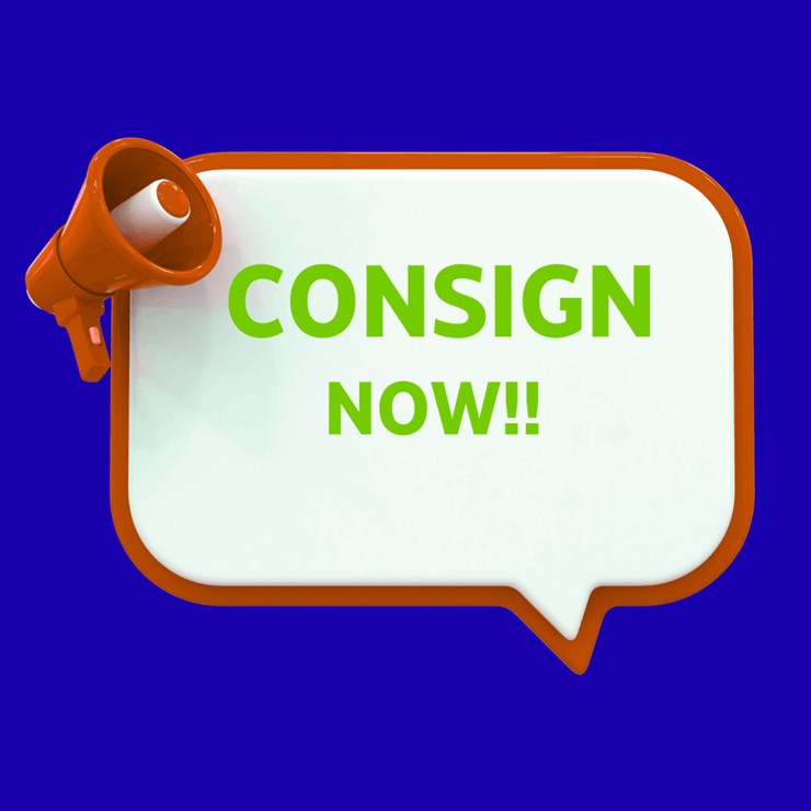 #1 • Consign NOW until May 7th