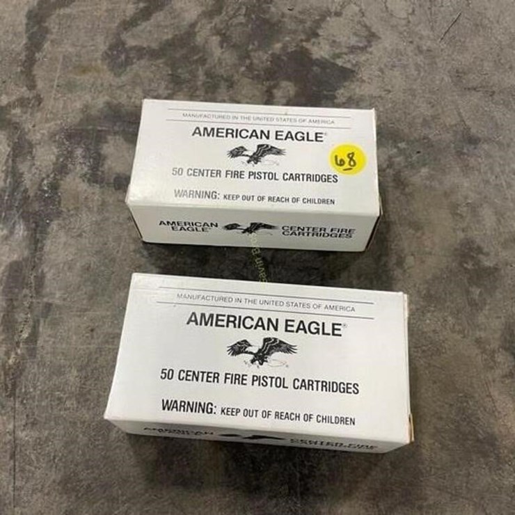100 Rounds American Eagle 357 Mag Ammo