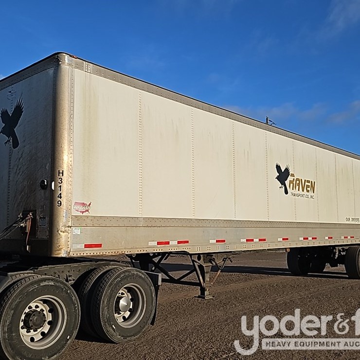 2016 Wabash 42' Tandem Axle Dry Van Trailer, 68,000lb GVWR