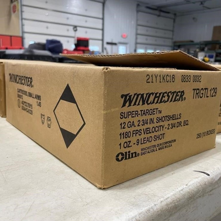 250 Rounds Winchester 12ga Ammo