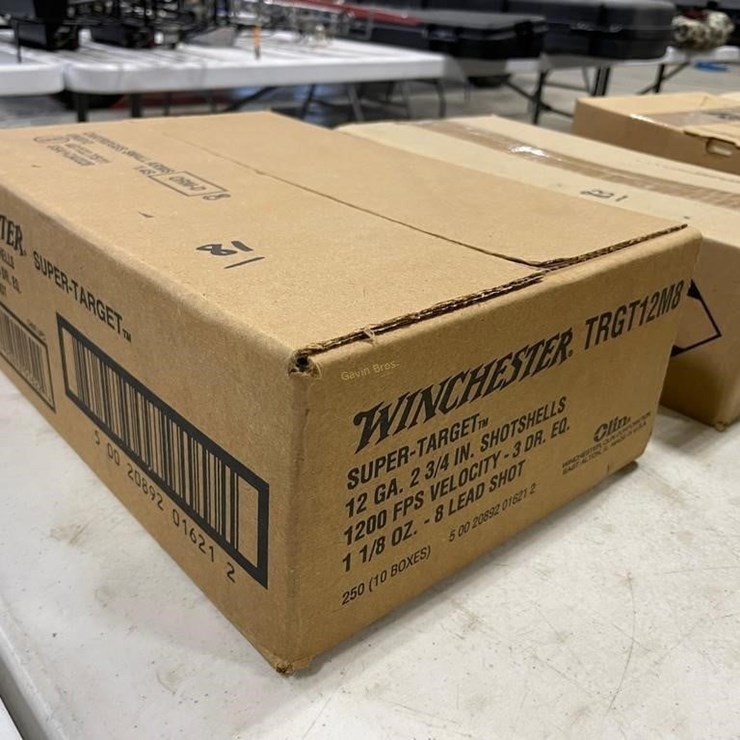 250 Rounds Winchester 12ga Ammo