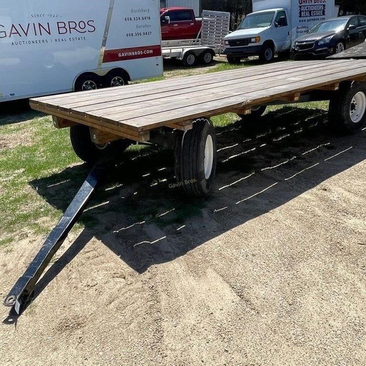 8'x16' flat bed wagon and gear