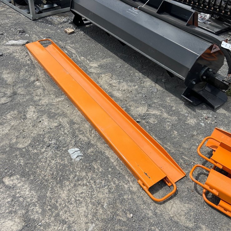 #13 • (1) PAIR OF PALLET FORK EXTENSIONS (start of row 2)