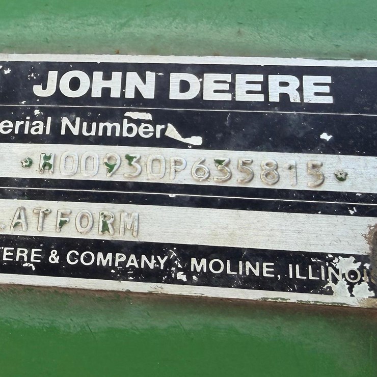1990 JOHN DEERE 930