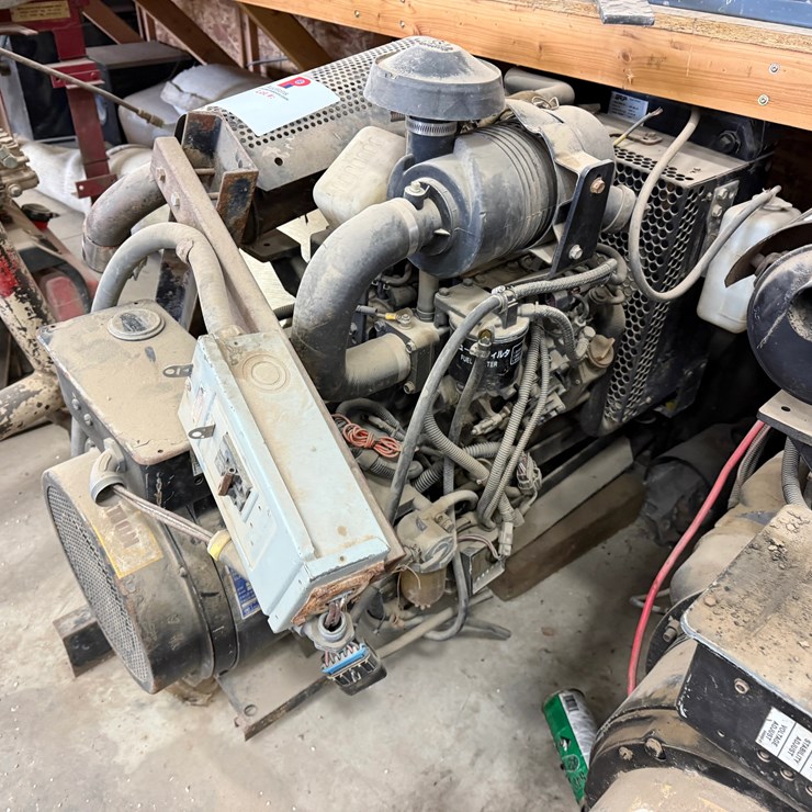 MARATHON 8KW GENERATOR P/B YANMAR 3-CYLINDER DIESEL ENGINE