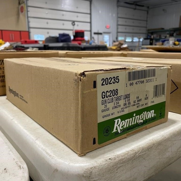 250 Rounds Remington 20ga Ammo