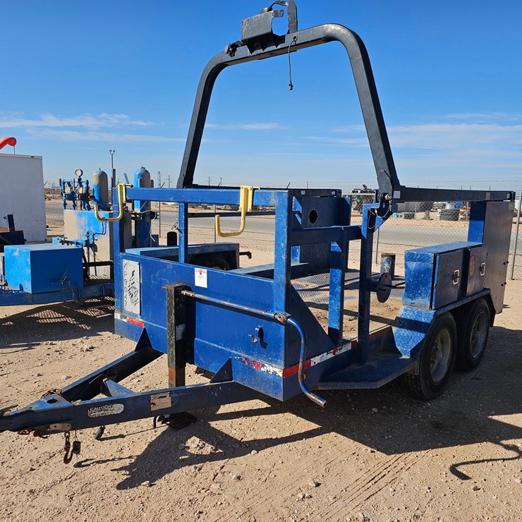 SHOPBUILT 12’ x 6’ t/a bumper pull BOP trailer