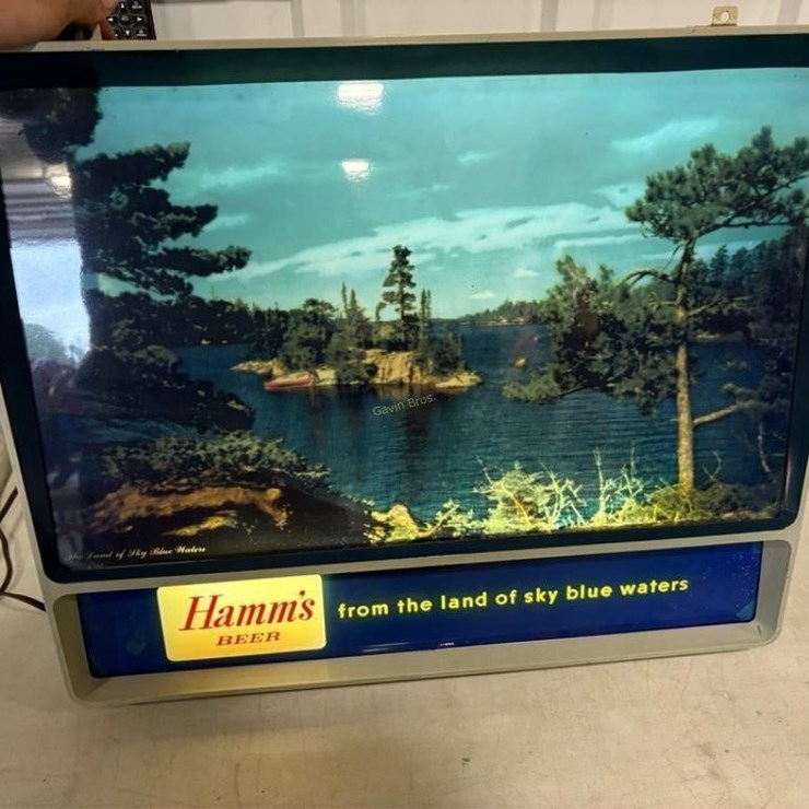 Hamm's Beer Lighted Picture