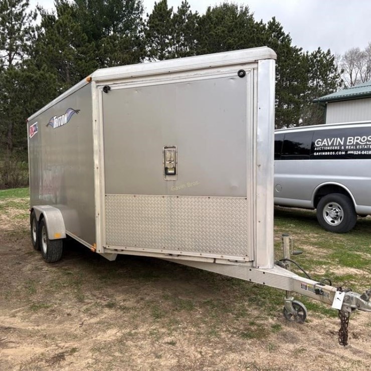 Triton Tandem Axle Snowmobile Trailer