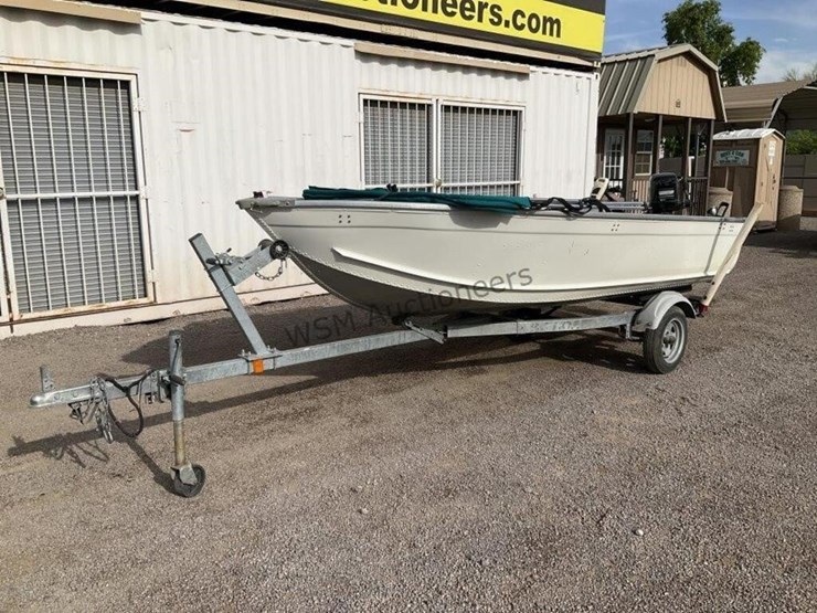 2005-ez-loader-boat-trailer-w/-14ft-boat-image-2