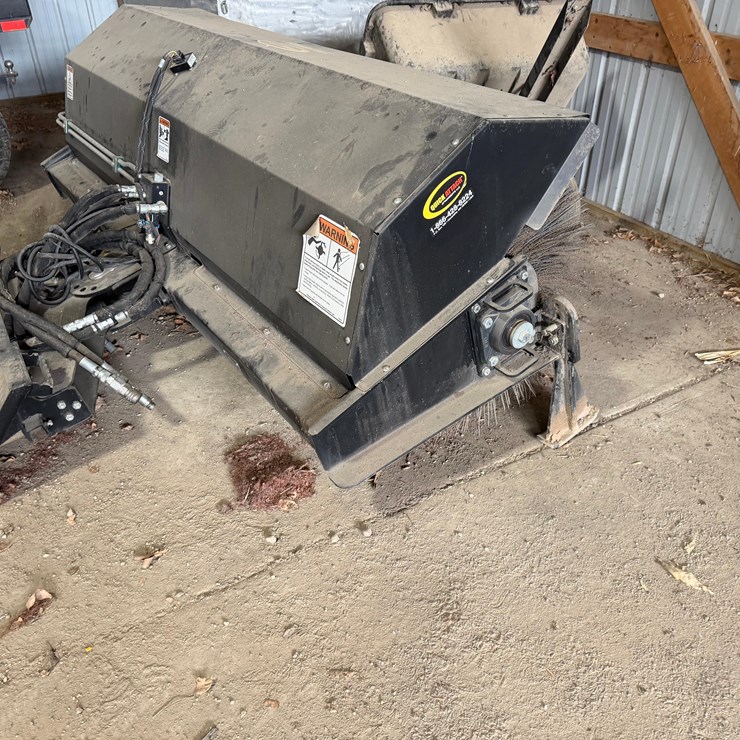 Skid Steer Mount Angle Broom