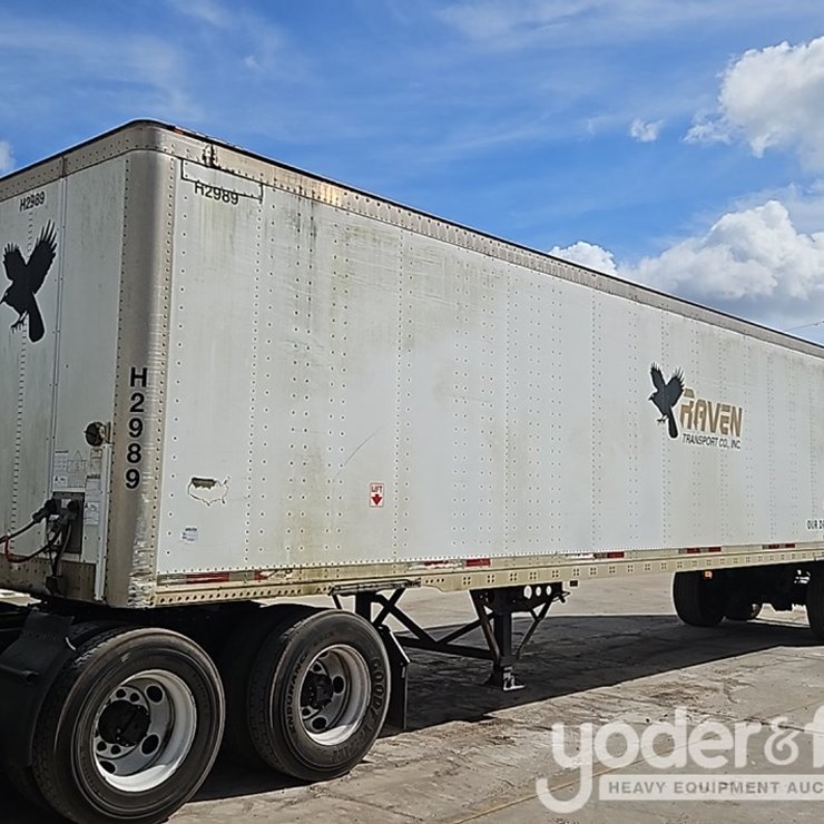 2011 Wabash 42' Tandem Axle Dry Van Trailer, 68,000lb GVWR