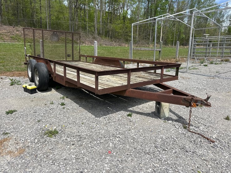 #1488-•-16ft-bumper-pull-utility-trailer-image-1