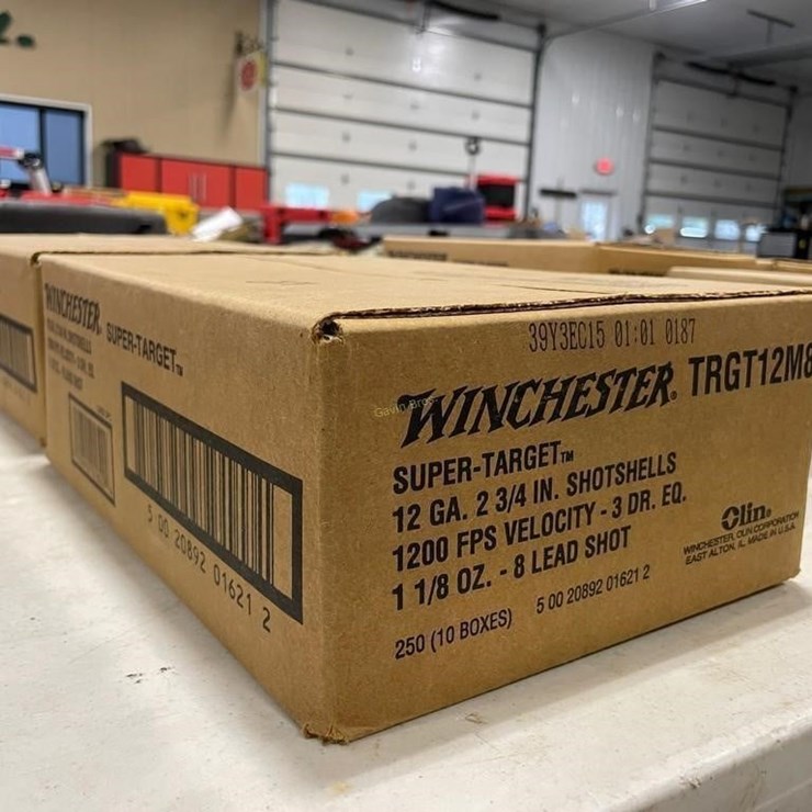 250 Rounds Winchester 12ga Ammo