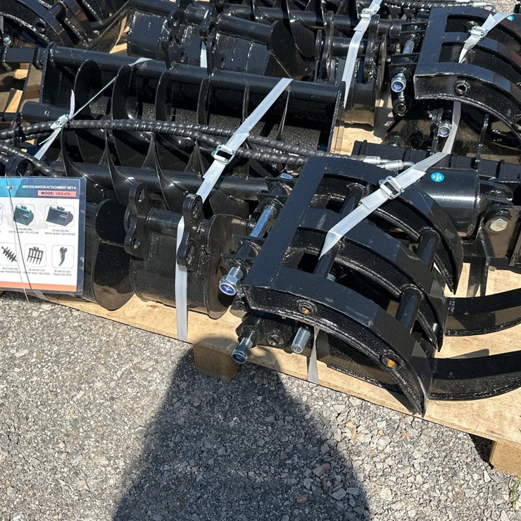 #1483 • Mini Excavator Attachment Set