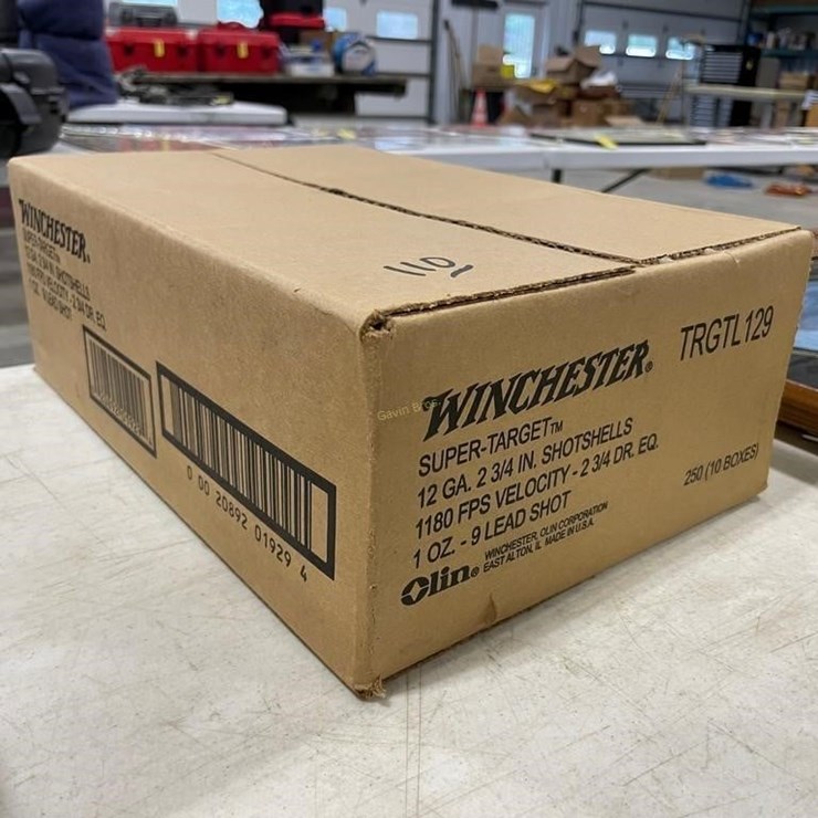 250 Rounds Winchester 12ga Ammo