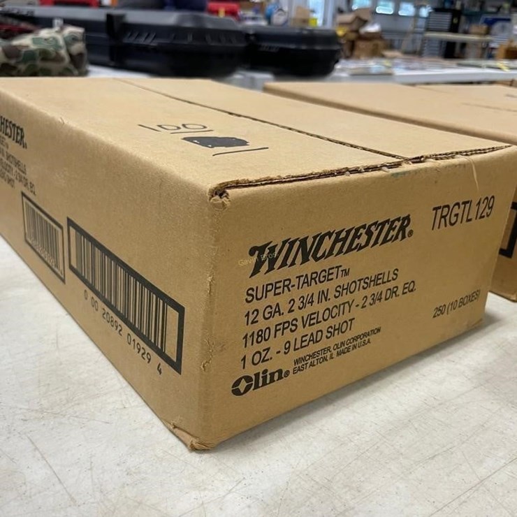 250 Rounds Winchester 12ga Ammo